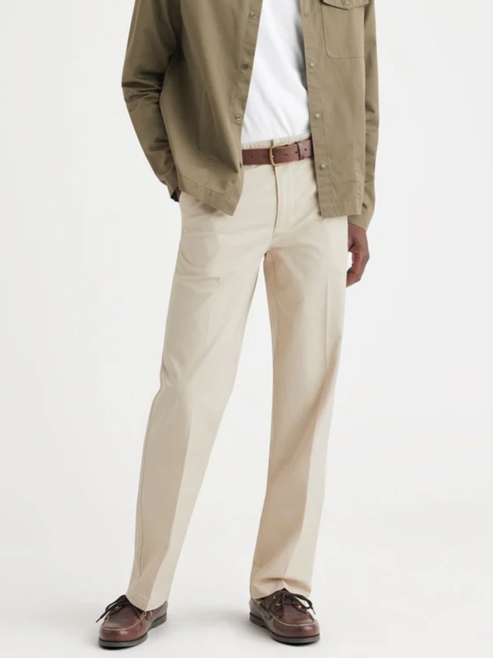 Dockers Classic Fit with Flex Comfort Straight Leg Khaki Pants. Size 36x32-Beige